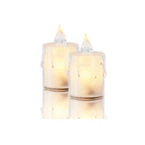 Svíčka na baterie trans. 3*4,5cm (24/bal 960/krt)