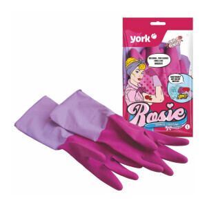 YORK gumové rukavice vonné Rosie L (48/krt)