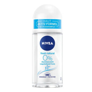 Nivea 50ml Roll-on N Fresh Natural (6/krt)
