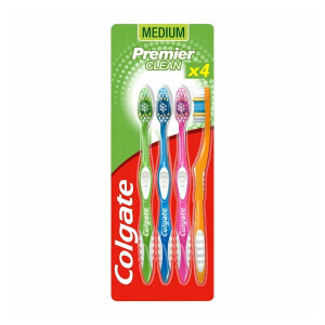Colgate Zubní kartáček 4ks Clean Medium (12/krt)