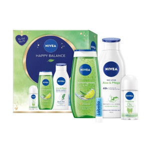 Nivea Dár.sada F 4ks N Happy Balance(5/krt)