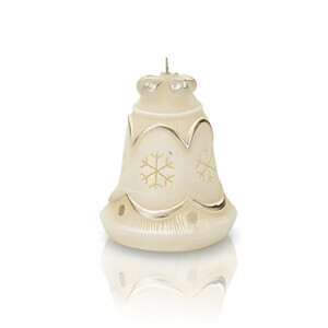Bartek Svíčka Christmas Xmas 80 Bell Ecru (12/krt)