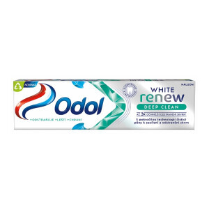 Odol 75ml ZP White Renew Deep Clean s fluoridem (12/krt)