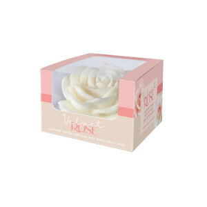Bartek Svíčka Velvet Rose Box120x70 Ivory (12/krt)