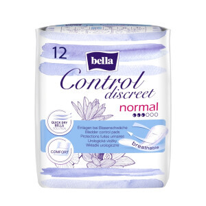 Bella Vložky Control Discreet Normál 12ks (6/krt)
