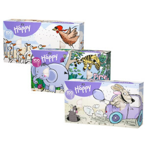 Bella Happy Box papír.kapesník 100ks (35/krt)