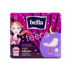 Bella Vložky for Teens Energy night 8ks (24/krt)
