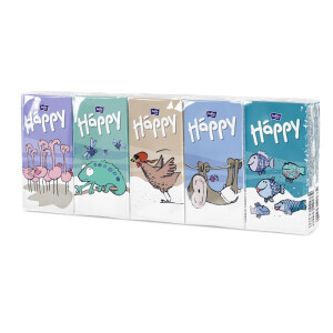 Bella Happy Papír.kapesníčky 9x10ks (24/krt)
