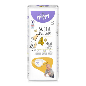 Bella Happy dětské pleny Maxi Plus 40ks (6/krt)