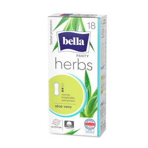 Bella Vložky Panty Herbs Aloe Vera 18ks (20/krt)