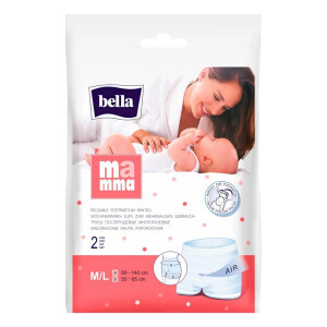 Bella Mamma síťové kalhotky M-L 2ks (50/krt)