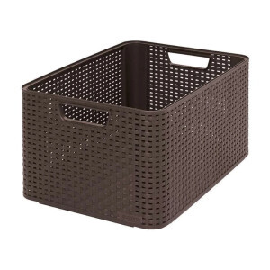 Curver Košík uložný Style L Hnědá (3/krt)