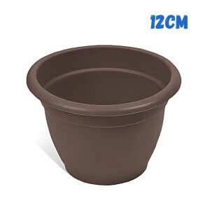 Květináč Venezia 12cm hnědá (25/bal)