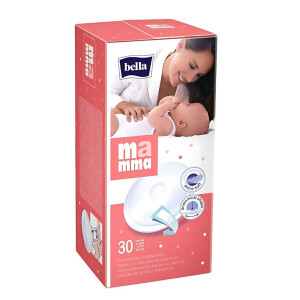 Bella Mamma Prsní vložky Basic 30ks (12/krt)
