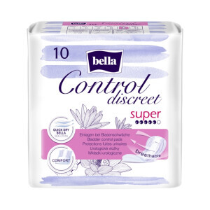 Bella Vložky Control Discreet Super 10ks (4/krt)