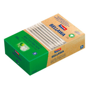 Bellawa vatové tyčinky EKO natural 200ks (30/krt)