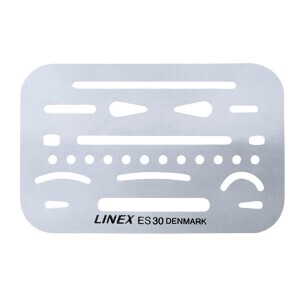 Linex Šablona LINEX ES30 ocelová (25/krt)