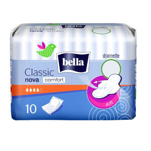 Bella Vložky Nova Comfort Classic 10ks (36/krt)