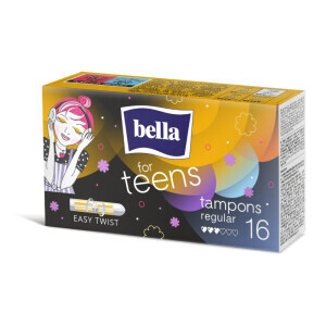 Bella Tampony for Teens Regular 16ks (20/krt)