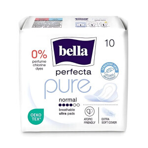 Bella Vložky Perfecta Pure Normal ultratenké 10ks (24/krt)
