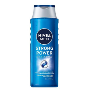 Nivea 400ml šampon M Strong Power (12/krt)