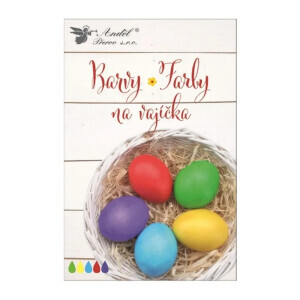 Velikonoční barvy na vajíčka 5ks tablety (40/bal 480/krt)