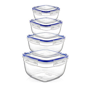 Dunya Dóza plast L&F hran. Set 4ks 275/500/900/1500ml(12/krt)
