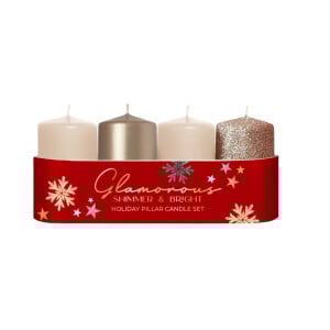 Bartek Svíčka adventní 40x70 Glamorous cappuccino MIX (26/krt)