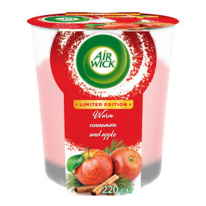 Airwick Svíčka Big Tesla 220g Jablko a a skořice