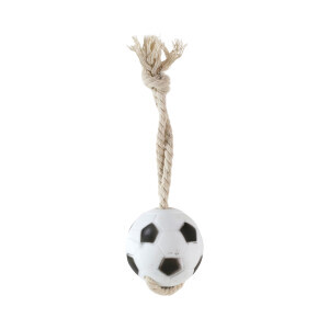 Hračka pro psy s lanem Football (12/bal 240/krt)