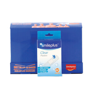 Náplast voděodolné 40ks (12/bal 288/krt)