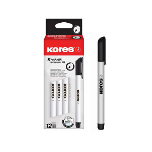 Kores Popisovač na tabule Black (12/bal 360/krt)