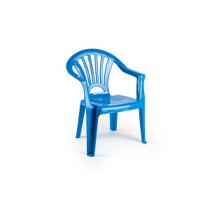 P.Forte Židle dětská plast Azul (1/bal)