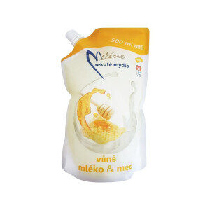 Miléne 500ml Mýdlo tekuté NN Mléko a med (6/krt)