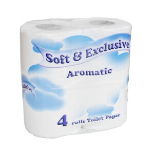 Soft Exclusive toaletní papír 4ks 2vrstva- Bílý (24/krt)