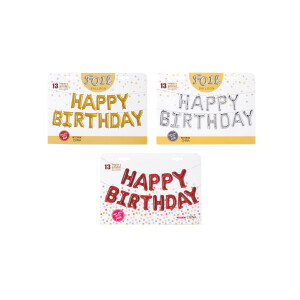 Balónky Happy Birthday (12/bal 600/krt)