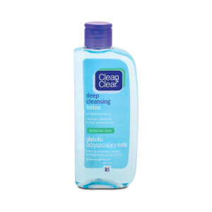 Clean&Clear 200ml Pleťová voda Sensitive Skin (12/krt)