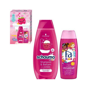 Fa+Schauma Dár.sada Kids 250ml SG+250ml SHP Girl (6/krt)