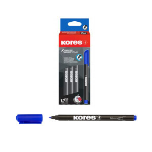 Kores Popisovač K-Marker Blue (12/bal 360/krt)