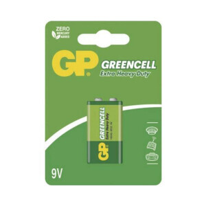 GP baterie zinková Greencell 9V/6F22 1ks BL (10/bal 200/krt)