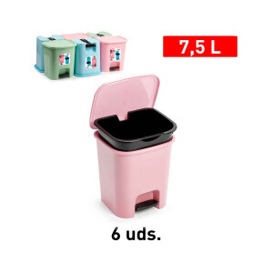 P.Forte Odpadkový koš Pedal Bin Smart 7,5l VRM (6/bal 18/krt)