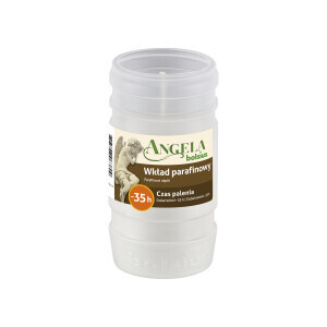 Bolsius Svíčka hřbitovní parafínová Angela 35h White (20/bal)