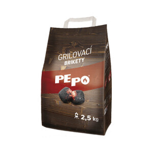 Pepo Grilovací brikety 2,5kg