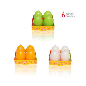 Bartek Svíčka Easter Egg 45/60 4ks Color (24/krt)