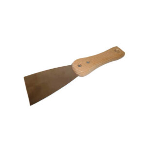 Magg Špachtle nerez dřevěná rukojeť 80mm (10/krt)