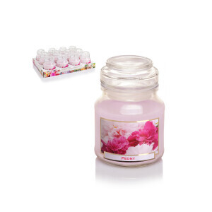 Bartek 130g Svíčka v dóze Peony (12/krt)
