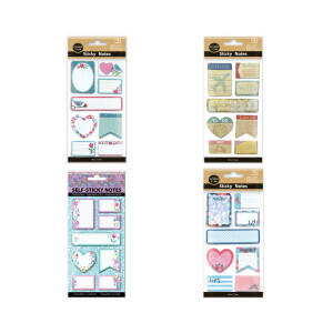 Argus Samolepící štítky Sticky notes mix (6/bal)