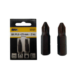 Bit PL6 25mm-2 ks