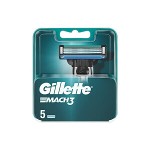 Gillette Mach3 Náhradní hlavice 5ks CZ (10/bal 200/krt)