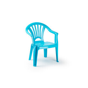 P.Forte Židle dětská plast Light Blue (1/bal)